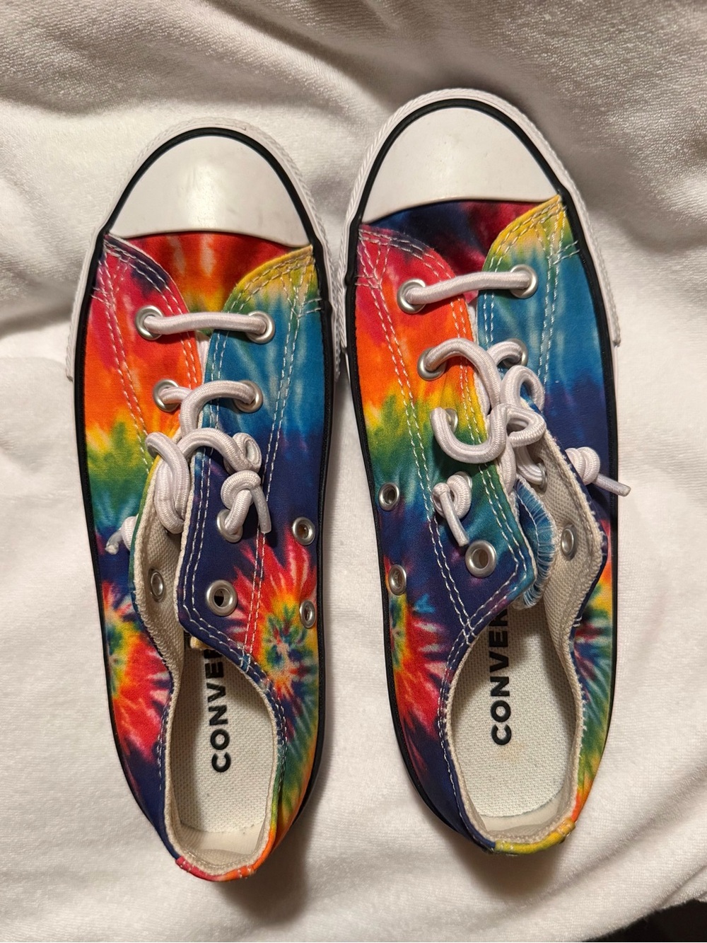Converse Kids Low Top Tie-Dye Sneakers - Multicolor